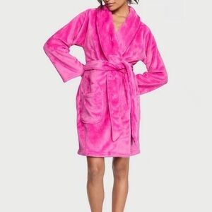 Victoria Secrets Pink Plush Robe